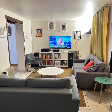 Aubervilliers Maison De Ville Pres Metro 7 By Immo Kit Bnb Exteriör bild
