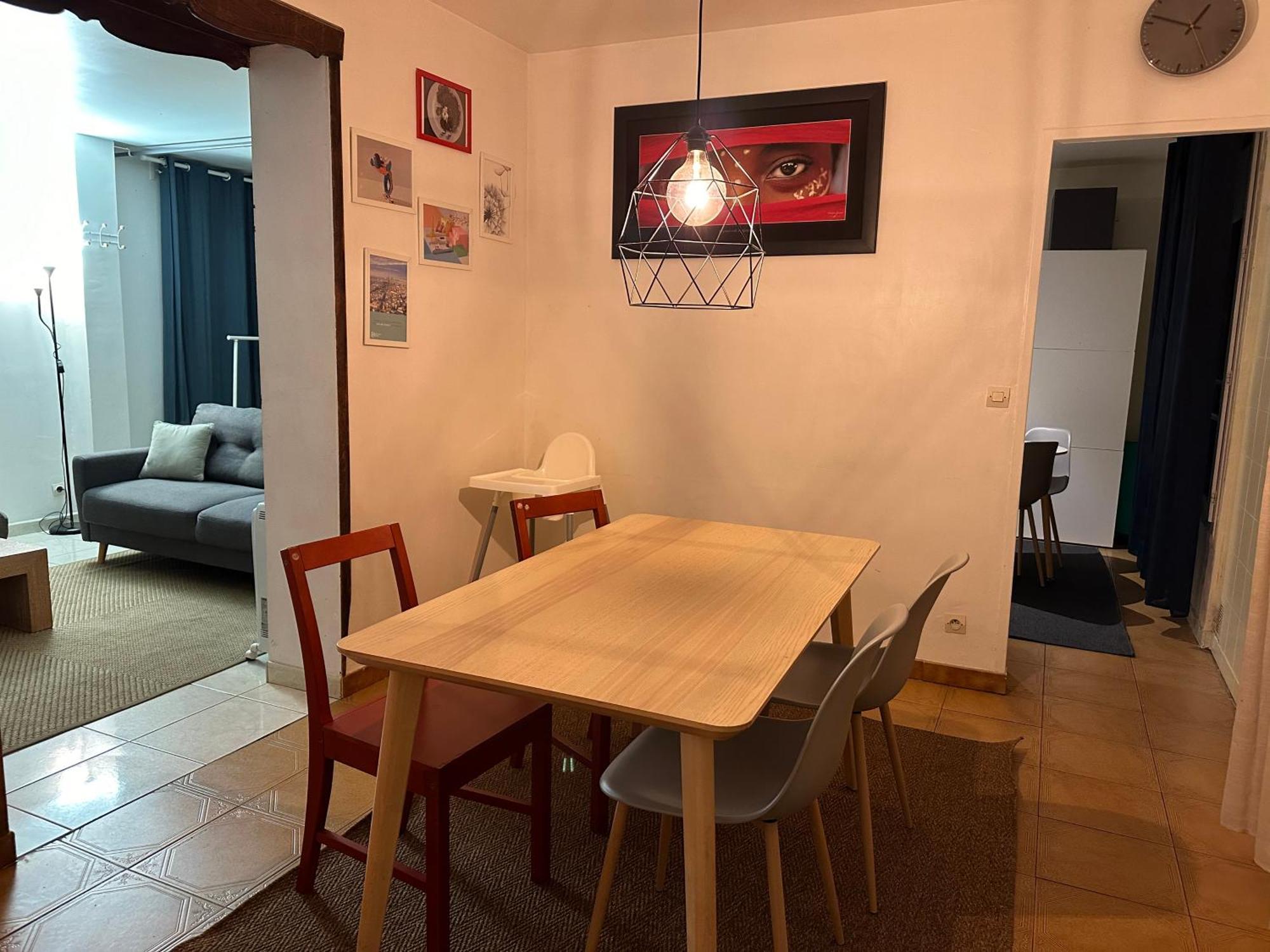 Aubervilliers Maison De Ville Pres Metro 7 By Immo Kit Bnb Exteriör bild