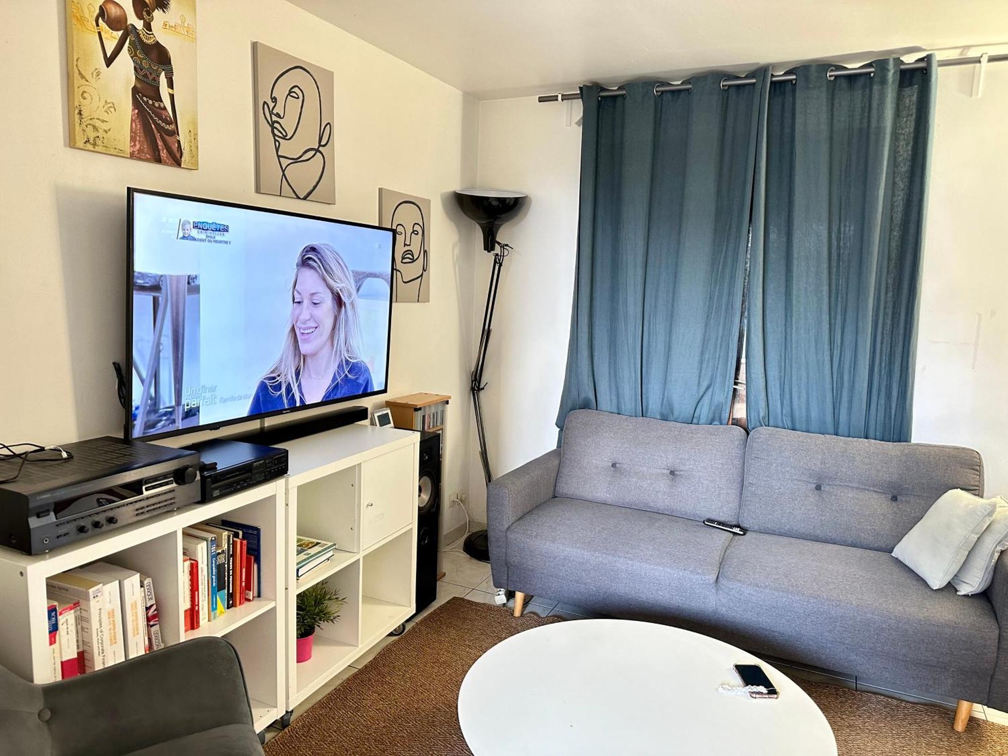 Aubervilliers Maison De Ville Pres Metro 7 By Immo Kit Bnb Exteriör bild
